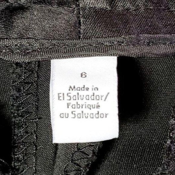 Calvin Klein Womens Black Formal Pants - Picture 4 of 4